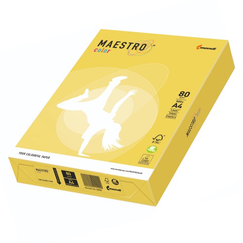 PAPIER INTENSYWNY MAESTRO COLOR 80G/MM2 A4 CY39