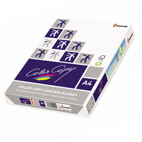 PAPIER COLOR COPY COATED GLOSSY 135G /M2 A4 A'250