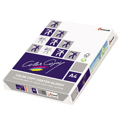 PAPIER COLOR COPY COATED GLOSSY 200G /M2 A4 A'250