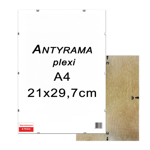 ANTYRAMA PLEKSI A4 21X29,7 PLX 
