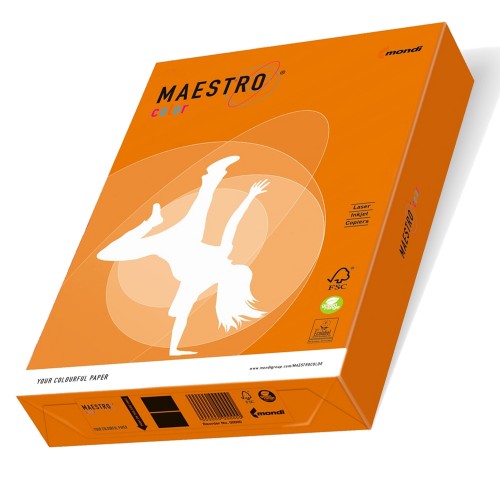 PAPIER INTENSYWNY MAESTRO COLOR 160G/MM2 A4 OR43