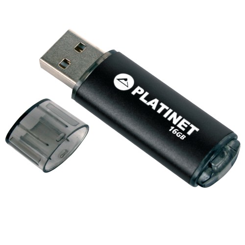 PENDRIVE USB 2,0 16GB PLATINET X-DEPO  BLACK