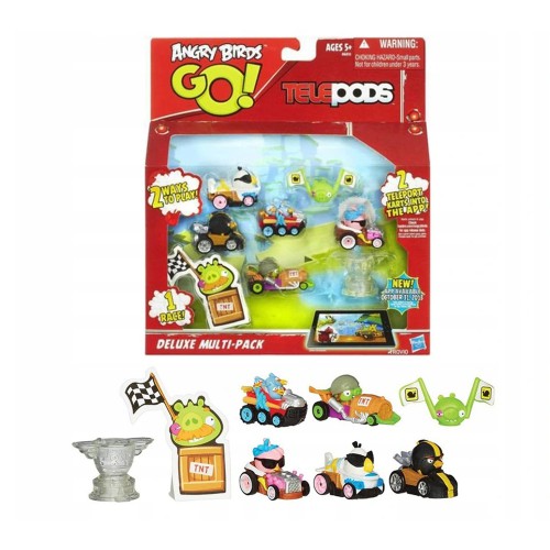 ANGRY BIRDS GO  TELEPODS MULTIPACK  DELUXE A6031
